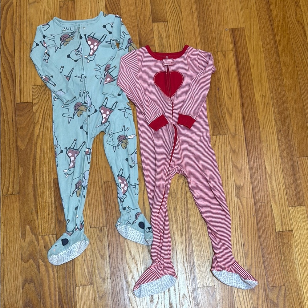Carter’s size 5T Kids One Piece Pajamas - 2pc set